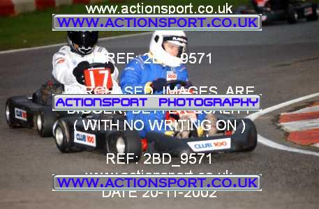 Photo: 2BD_9571 ActionSport Photography 20/11/2002 British Universities Kart Championship - Buckmore Park _1_AllDrivers #12