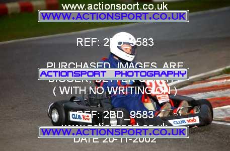 Photo: 2BD_9583 ActionSport Photography 20/11/2002 British Universities Kart Championship - Buckmore Park _1_AllDrivers #29