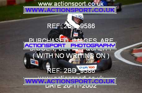Photo: 2BD_9586 ActionSport Photography 20/11/2002 British Universities Kart Championship - Buckmore Park _1_AllDrivers #25