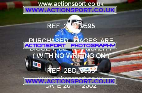 Photo: 2BD_9595 ActionSport Photography 20/11/2002 British Universities Kart Championship - Buckmore Park _1_AllDrivers #12