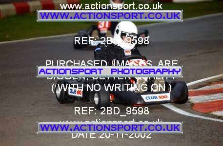 Photo: 2BD_9598 ActionSport Photography 20/11/2002 British Universities Kart Championship - Buckmore Park _1_AllDrivers #26