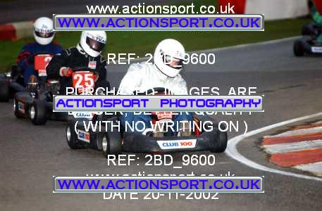 Photo: 2BD_9600 ActionSport Photography 20/11/2002 British Universities Kart Championship - Buckmore Park _1_AllDrivers #25