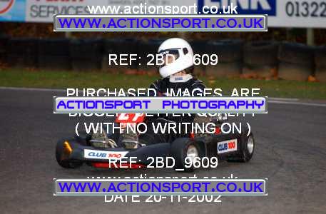 Photo: 2BD_9609 ActionSport Photography 20/11/2002 British Universities Kart Championship - Buckmore Park _1_AllDrivers #27
