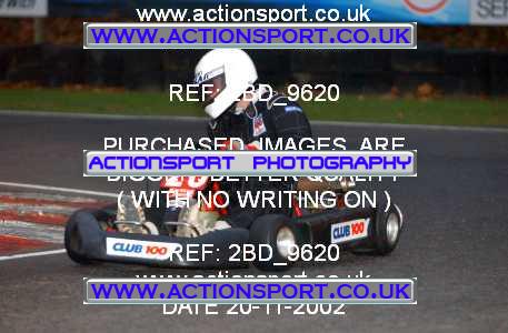 Photo: 2BD_9620 ActionSport Photography 20/11/2002 British Universities Kart Championship - Buckmore Park _1_AllDrivers #25
