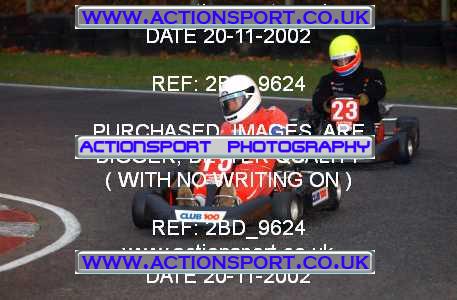 Photo: 2BD_9624 ActionSport Photography 20/11/2002 British Universities Kart Championship - Buckmore Park _1_AllDrivers #15