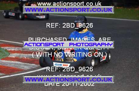 Photo: 2BD_9626 ActionSport Photography 20/11/2002 British Universities Kart Championship - Buckmore Park _1_AllDrivers #11