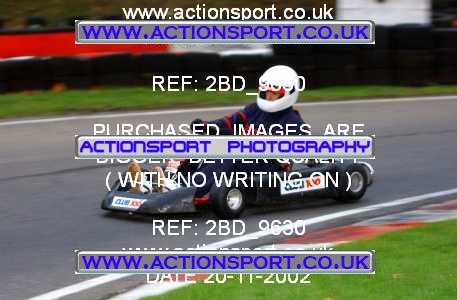 Photo: 2BD_9630 ActionSport Photography 20/11/2002 British Universities Kart Championship - Buckmore Park _1_AllDrivers #29