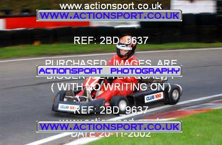 Photo: 2BD_9637 ActionSport Photography 20/11/2002 British Universities Kart Championship - Buckmore Park _1_AllDrivers #12