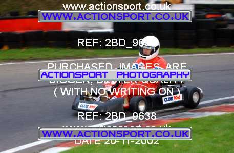 Photo: 2BD_9638 ActionSport Photography 20/11/2002 British Universities Kart Championship - Buckmore Park _1_AllDrivers #15
