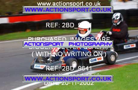 Photo: 2BD_9641 ActionSport Photography 20/11/2002 British Universities Kart Championship - Buckmore Park _1_AllDrivers #13