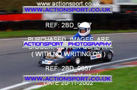 Photo: 2BD_9657 ActionSport Photography 20/11/2002 British Universities Kart Championship - Buckmore Park _1_AllDrivers #2
