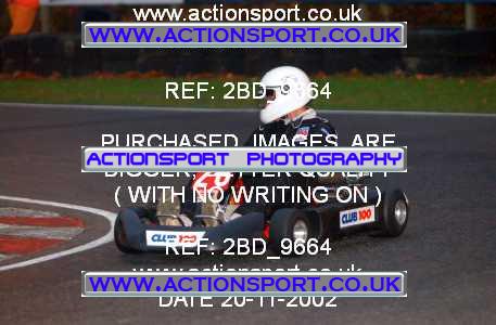 Photo: 2BD_9664 ActionSport Photography 20/11/2002 British Universities Kart Championship - Buckmore Park _1_AllDrivers #26