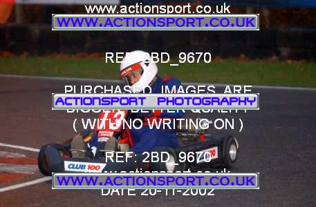 Photo: 2BD_9670 ActionSport Photography 20/11/2002 British Universities Kart Championship - Buckmore Park _1_AllDrivers #13