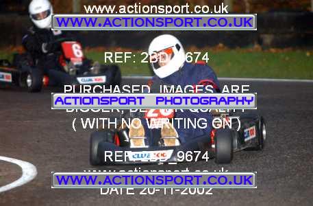 Photo: 2BD_9674 ActionSport Photography 20/11/2002 British Universities Kart Championship - Buckmore Park _1_AllDrivers #29