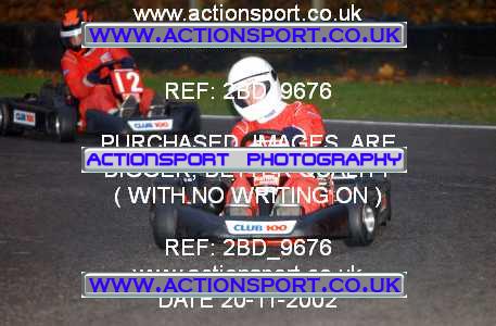 Photo: 2BD_9676 ActionSport Photography 20/11/2002 British Universities Kart Championship - Buckmore Park _1_AllDrivers #27
