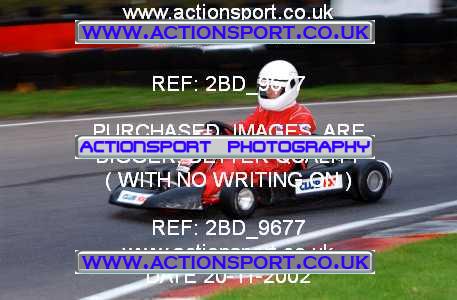 Photo: 2BD_9677 ActionSport Photography 20/11/2002 British Universities Kart Championship - Buckmore Park _1_AllDrivers #27