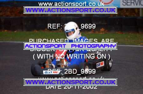 Photo: 2BD_9699 ActionSport Photography 20/11/2002 British Universities Kart Championship - Buckmore Park _1_AllDrivers #7