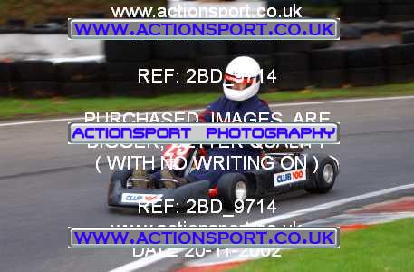 Photo: 2BD_9714 ActionSport Photography 20/11/2002 British Universities Kart Championship - Buckmore Park _1_AllDrivers #29