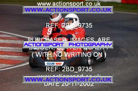 Photo: 2BD_9735 ActionSport Photography 20/11/2002 British Universities Kart Championship - Buckmore Park _1_AllDrivers #6