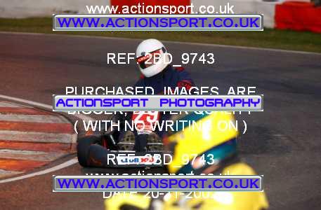 Photo: 2BD_9743 ActionSport Photography 20/11/2002 British Universities Kart Championship - Buckmore Park _1_AllDrivers #29