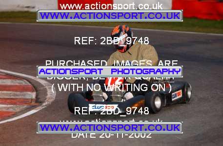 Photo: 2BD_9748 ActionSport Photography 20/11/2002 British Universities Kart Championship - Buckmore Park _1_AllDrivers #12