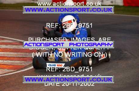 Photo: 2BD_9751 ActionSport Photography 20/11/2002 British Universities Kart Championship - Buckmore Park _1_AllDrivers #11