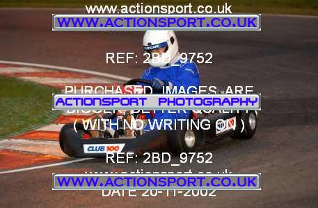 Photo: 2BD_9752 ActionSport Photography 20/11/2002 British Universities Kart Championship - Buckmore Park _1_AllDrivers #7