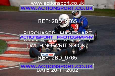 Photo: 2BD_9765 ActionSport Photography 20/11/2002 British Universities Kart Championship - Buckmore Park _1_AllDrivers #25