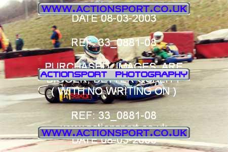 Photo: 33_0881-08 ActionSport Photography 08/03/2003 F6 Karting - Buckmore Park _1_Biland #76
