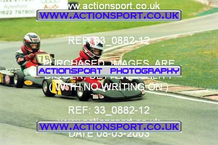 Photo: 33_0882-12 ActionSport Photography 08/03/2003 F6 Karting - Buckmore Park _5_F6Cadets #76