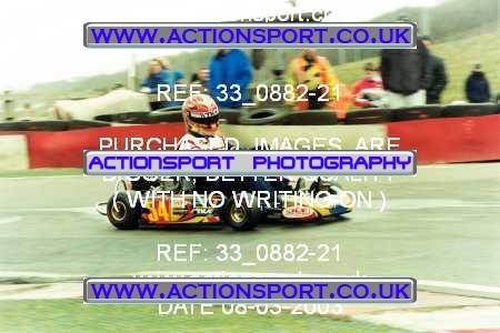 Photo: 33_0882-21 ActionSport Photography 08/03/2003 F6 Karting - Buckmore Park _6_SeniorTKM_Modified_ProKartHeavy #54