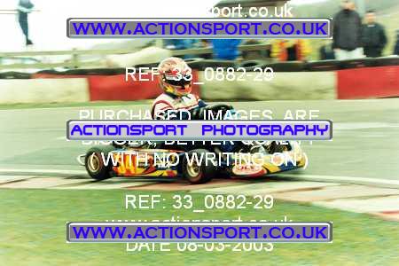 Photo: 33_0882-29 ActionSport Photography 08/03/2003 F6 Karting - Buckmore Park _6_SeniorTKM_Modified_ProKartHeavy #54