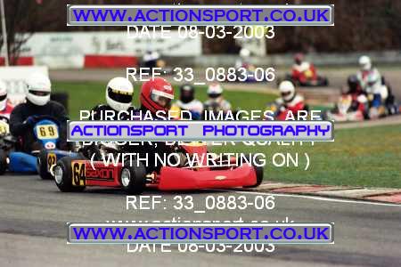 Photo: 33_0883-06 ActionSport Photography 08/03/2003 F6 Karting - Buckmore Park _1_Biland #64