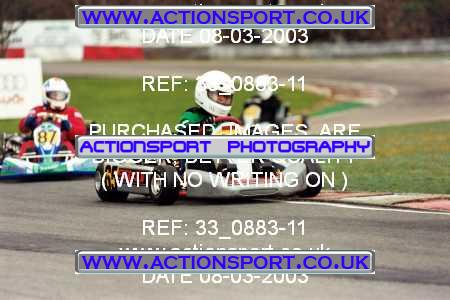 Photo: 33_0883-11 ActionSport Photography 08/03/2003 F6 Karting - Buckmore Park _1_Biland #65