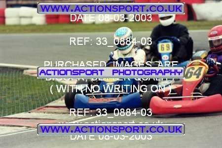 Photo: 33_0884-03 ActionSport Photography 08/03/2003 F6 Karting - Buckmore Park _1_Biland #76