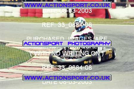 Photo: 33_0884-08 ActionSport Photography 08/03/2003 F6 Karting - Buckmore Park _1_Biland #56
