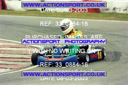 Photo: 33_0884-16 ActionSport Photography 08/03/2003 F6 Karting - Buckmore Park _1_Biland #77