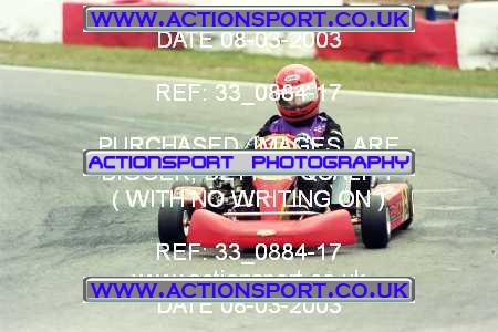 Photo: 33_0884-17 ActionSport Photography 08/03/2003 F6 Karting - Buckmore Park _1_Biland #64