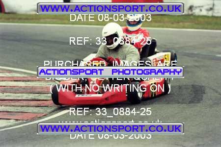 Photo: 33_0884-25 ActionSport Photography 08/03/2003 F6 Karting - Buckmore Park _1_Biland #68