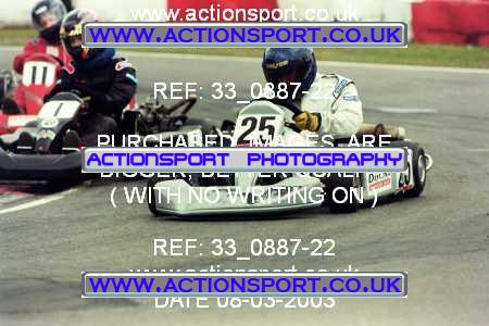 Photo: 33_0887-22 ActionSport Photography 08/03/2003 F6 Karting - Buckmore Park _3_Junior4Stroke_JuniorRoyale #25