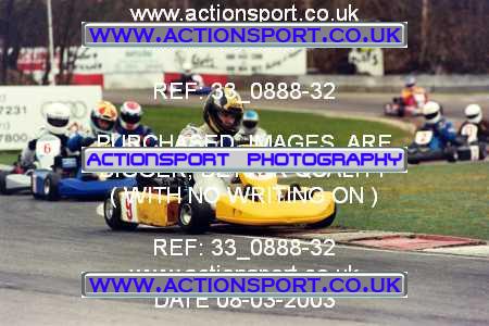 Photo: 33_0888-32 ActionSport Photography 08/03/2003 F6 Karting - Buckmore Park _4_SeniorProKart #9