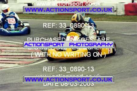 Photo: 33_0890-13 ActionSport Photography 08/03/2003 F6 Karting - Buckmore Park _4_SeniorProKart #9