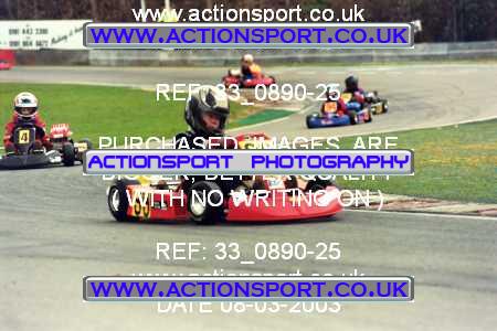 Photo: 33_0890-25 ActionSport Photography 08/03/2003 F6 Karting - Buckmore Park _5_F6Cadets #99