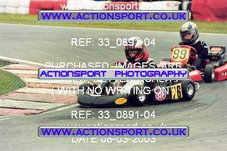 Photo: 33_0891-04 ActionSport Photography 08/03/2003 F6 Karting - Buckmore Park _5_F6Cadets #76
