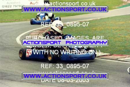 Photo: 33_0895-07 ActionSport Photography 08/03/2003 F6 Karting - Buckmore Park _8_SeniorOpen #55