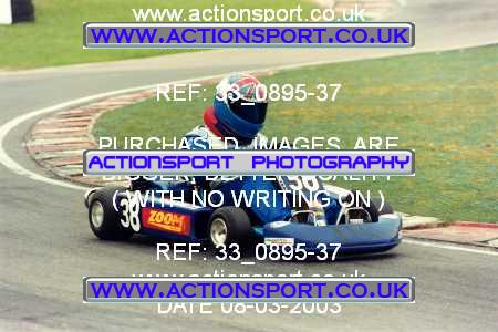 Photo: 33_0895-37 ActionSport Photography 08/03/2003 F6 Karting - Buckmore Park _9_JuniorProKart #38