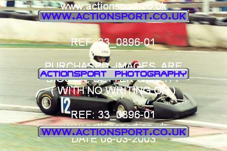 Photo: 33_0896-01 ActionSport Photography 08/03/2003 F6 Karting - Buckmore Park _9_JuniorProKart #12