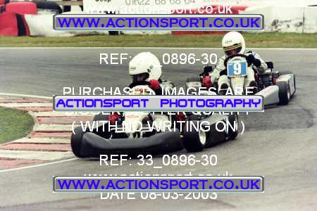 Photo: 33_0896-30 ActionSport Photography 08/03/2003 F6 Karting - Buckmore Park _9_JuniorProKart #12