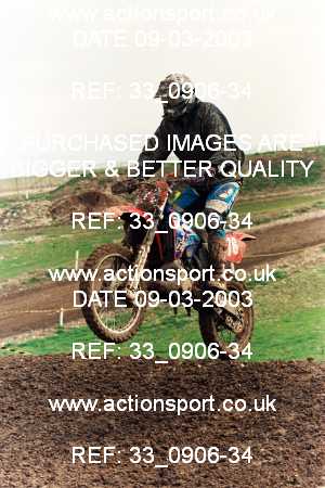 Photo: 33_0906-34 ActionSport Photography 09/03/2003 ACU Hampshire Motocross Club - Foxholes, Bishopstone  _1_Solos #176