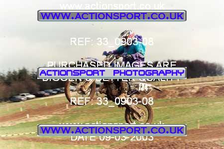 Photo: 33_0903-08 ActionSport Photography 09/03/2003 ACU Hampshire Motocross Club - Foxholes, Bishopstone  _1_Solos #134